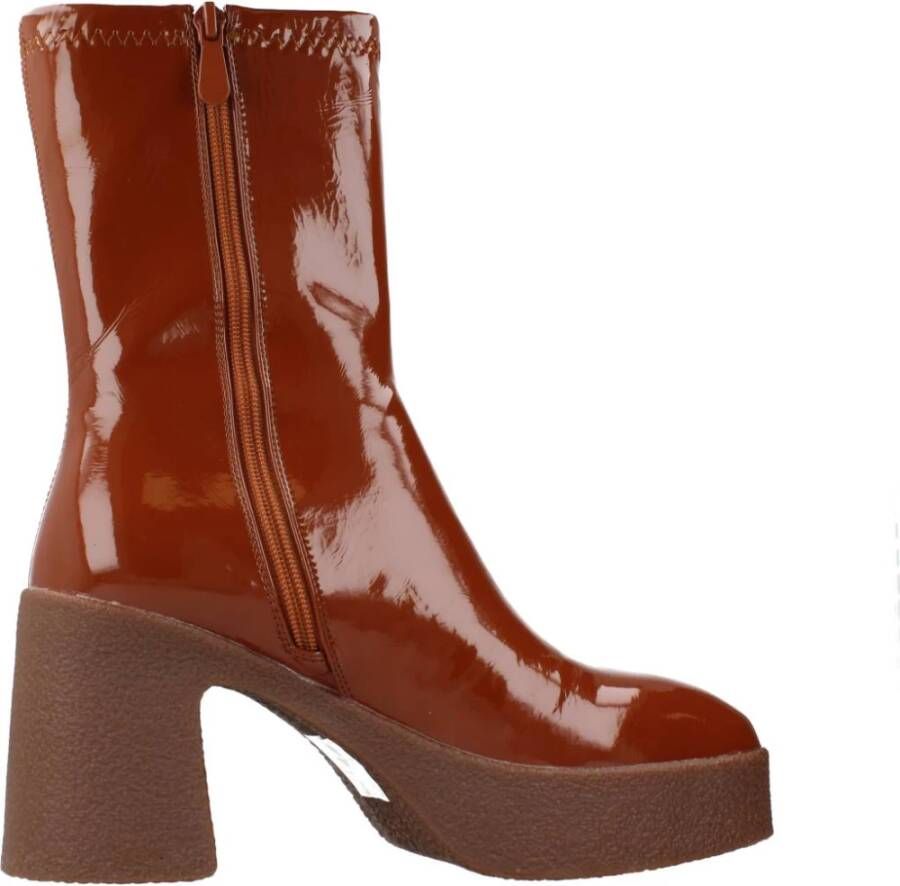 Noa Harmon Heeled Boots Brown Dames