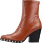 Noa Harmon Heeled Boots Brown Dames - Thumbnail 1