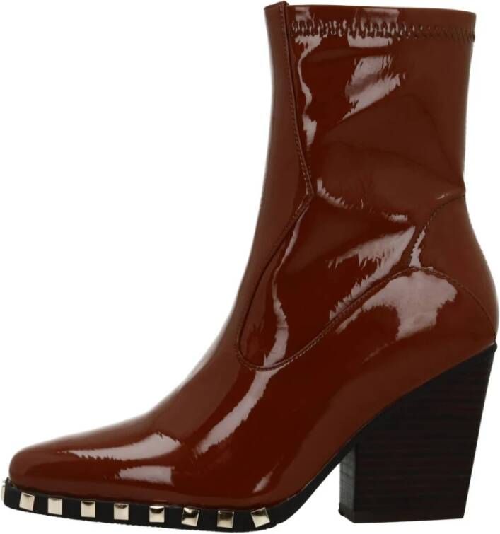 Noa Harmon Heeled Boots Brown Dames