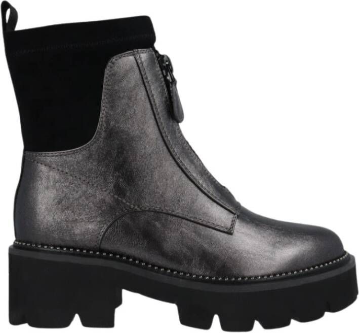 Noa Harmon Metallic Boot met Eva Sole Black Dames