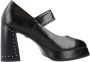 Noa Harmon Platform Pumps Black Dames - Thumbnail 1