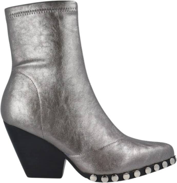 Noa Harmon Studded Cowboy Boot Gray Dames