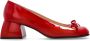 Nodaleto Leren hakken schoenen Red Dames - Thumbnail 1