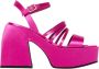 Nodaleto Roze Plateau Sandalen Bulla Chibi Stijl Pink Dames - Thumbnail 6