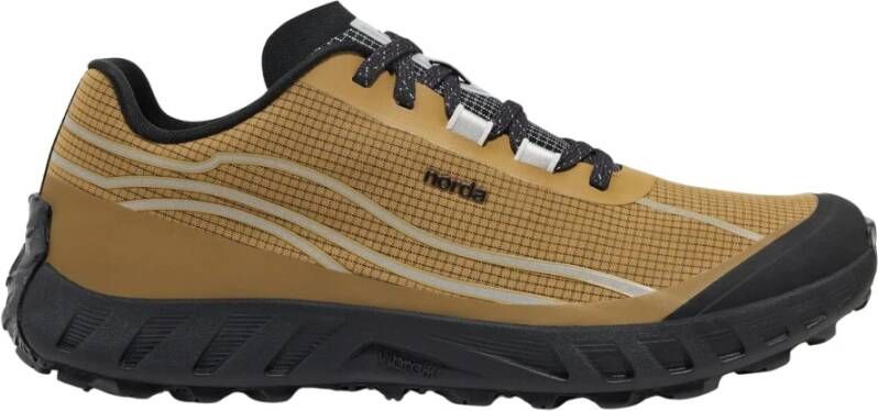 Norda Bio-Dyneema Sneakers met Vibram zool Brown Heren