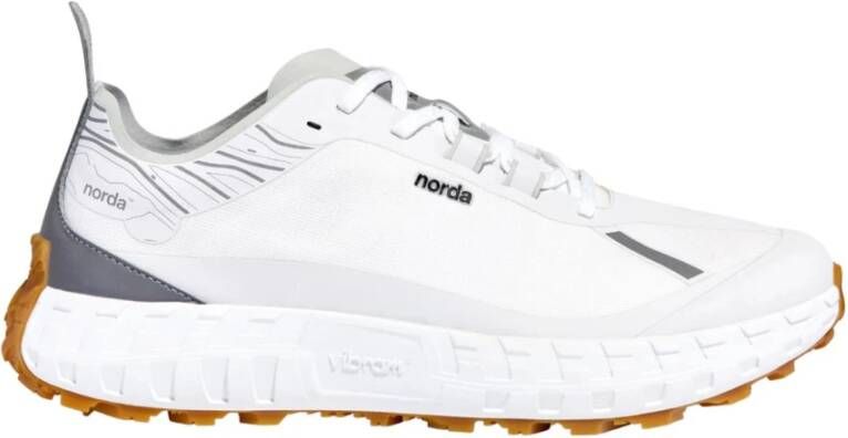 Norda Witte Sneaker met Vibram Zool White Dames