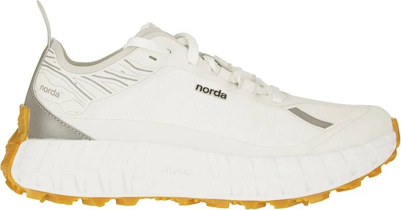 Norda Witte Sneaker met Vibram Zool White Dames