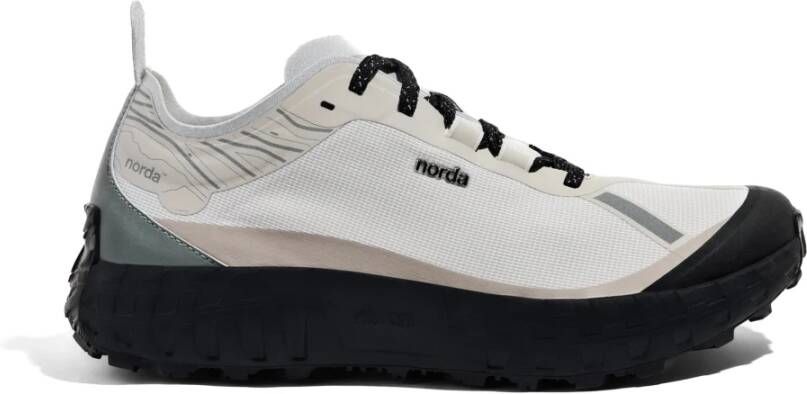 Norda Witte Trail hardloopschoenen White Heren