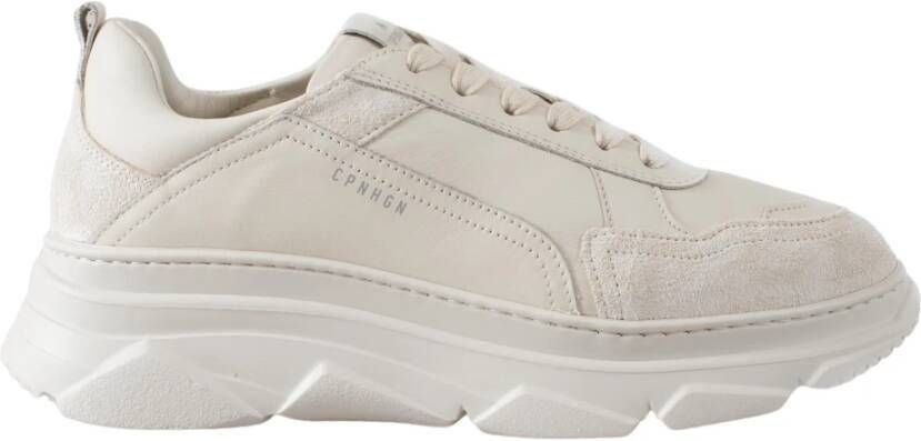 Normann Copenhagen Platform sneakers met glad leer White Dames