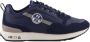 North Sails Blauwe Sneakers van Gerecycled Nylon met Suède Details Blauw Heren - Thumbnail 1