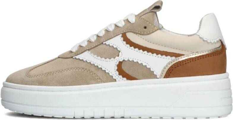 Notre-v Beige Chunky Sole Low-Top Sneakers Beige Dames