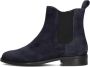 Notre-V 3422 Enkellaarsjes Enkelboots met rits Dames Blauw - Thumbnail 3