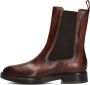 Notre-v Cognac Chelsea Boots voor Vrouwen Brown Dames - Thumbnail 3