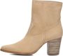 AYANA 1girl212 Enkellaarsjes Enkelboots met rits Dames Camel - Thumbnail 3