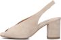 Notre-v Dames Sandalen 16068 Beige Dames - Thumbnail 3