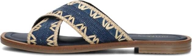 Notre-v Dames Slippers 23172 Blue Dames