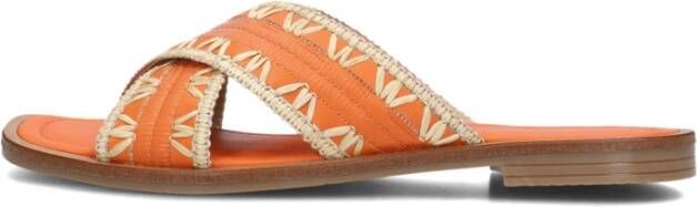 Notre-v Dames Slippers 23172 Orange Dames