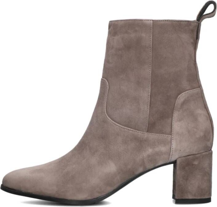 Notre-v Elegante Grijze Enkellaarzen Gray Dames