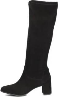 Notre-v Elegante Zwarte Hoge Laarzen Black Dames