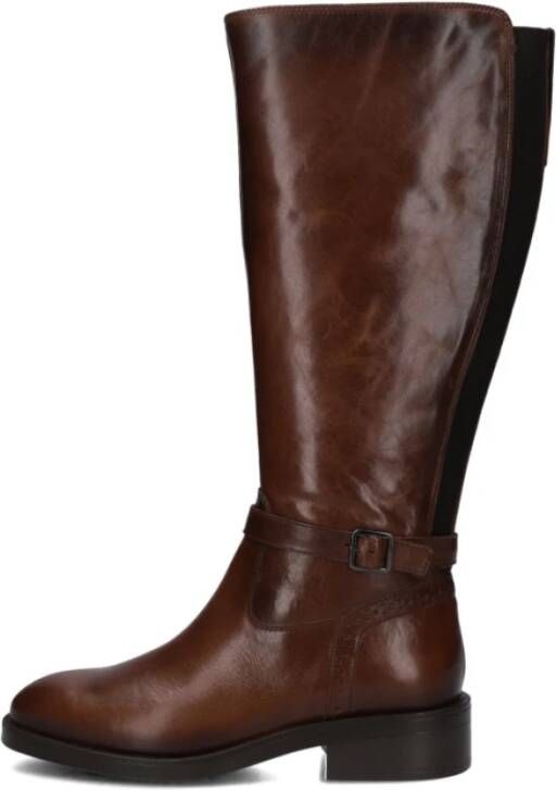 Notre-v Hoge Laarzen 2fly326 Cognac Kleur Brown Dames