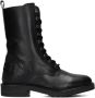 Notre-v Stijlvolle zwarte veterschoenen Black Dames - Thumbnail 2