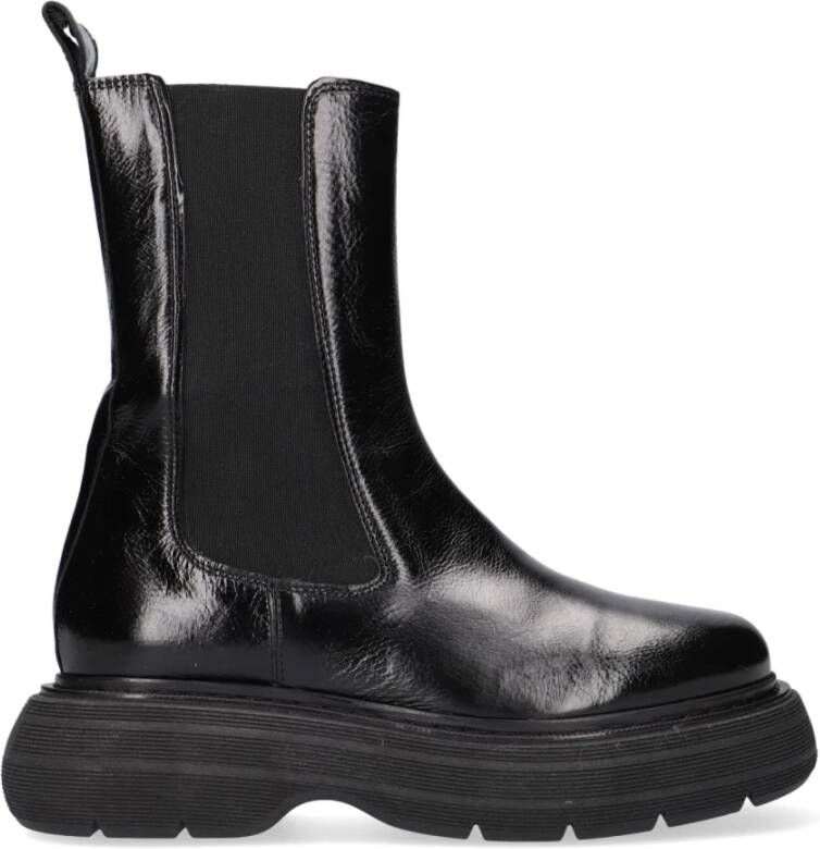 Notre-v Zwarte Chelsea Boot An131 Black Dames