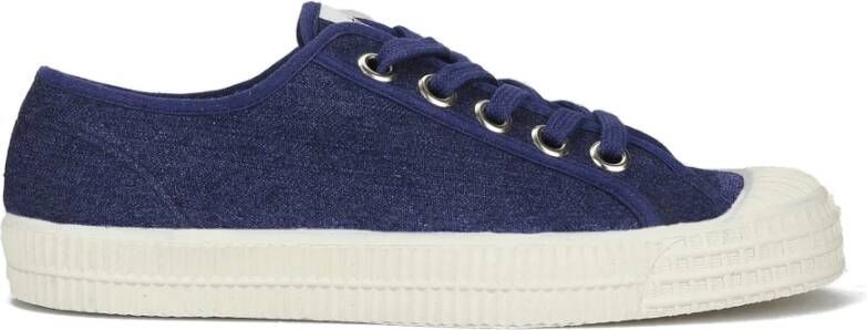 Novesta Denim Blue Transparent Sneakers Blue Heren