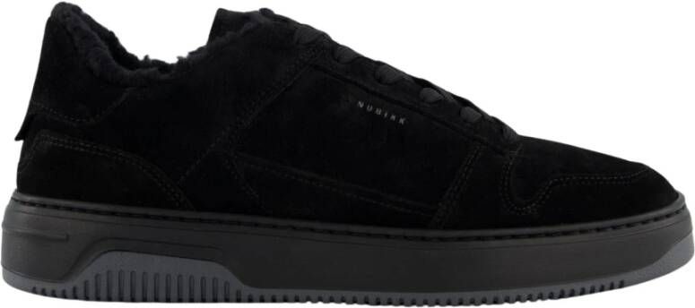 Nubikk Basket Court Fur Sneakers Black Heren