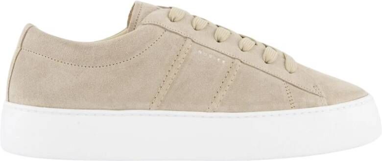 Nubikk Beige Sneaker Jagger Morris Stijl Beige Heren