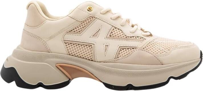 Nubikk Comfortabele Beige Sneaker Ross Trek Edge Beige Dames