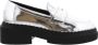 NUBIKK Loafers Dames Frankie Loafer Maat: 37 Materiaal: Leer Kleur: Zilver - Thumbnail 9