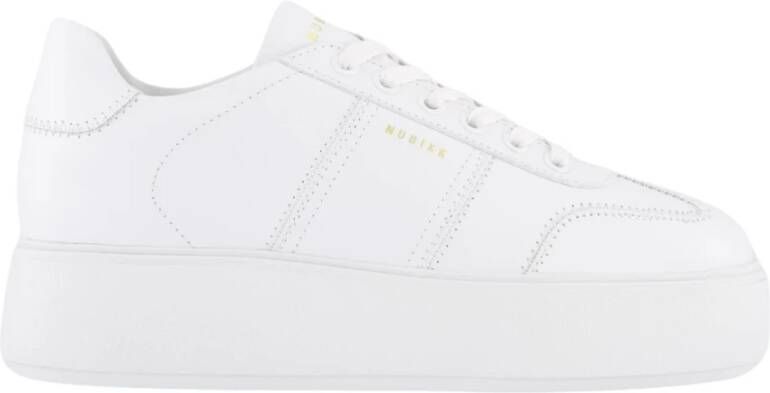 Nubikk Elise Wing Wit Leren Sneaker White Dames