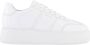 NUBIKK Lage Sneakers Dames Elise Wing Maat: 41 Materiaal: Leer Kleur: Wit - Thumbnail 1