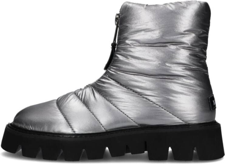 Nubikk Glanzende Snowboots Yeti Boot Avontuur Gray Dames