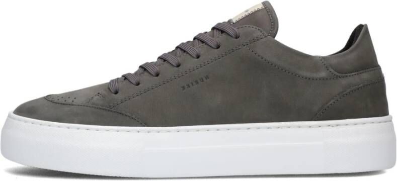 NUBIKK Lage Sneakers Heren Jagger Tora Maat: 44 Materiaal: Nubuck Kleur: Grijs