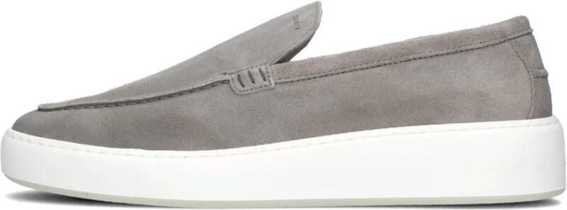 Nubikk Grijze Loafer Sneaker Jiro Mio Gray Heren