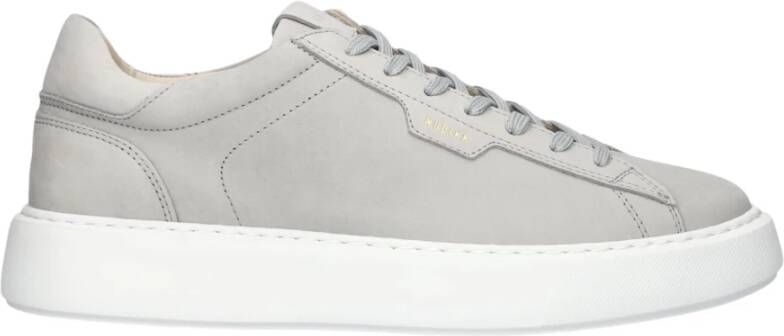 NUBIKK Lage Sneakers Heren Vince Tora Heren Maat: 43 Materiaal: Nubuck Kleur: Grijs