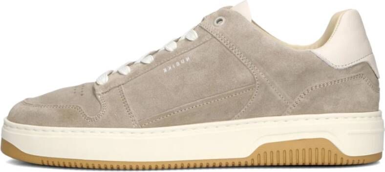 NUBIKK Lage Sneakers Heren Basket Court Miele Maat: 41 Materiaal: Suède Kleur: Beige