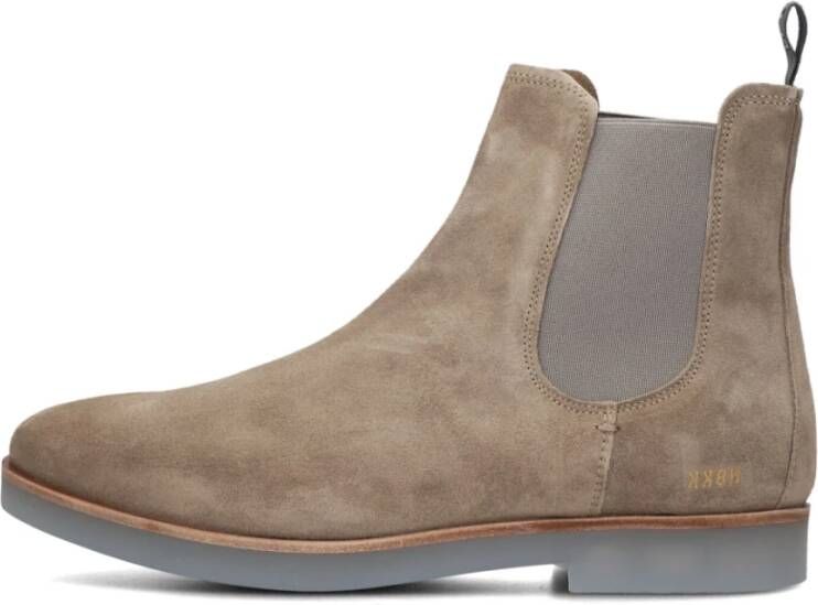 Nubikk Heren Chelsea Boots Logan Beige Heren