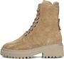 NUBIKK Veterboots Dames Fae Bobbi Fur Maat: 38 Materiaal: Suède Kleur: Camel - Thumbnail 2