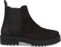 NUBIKK Chelsea Boots Heren Logan Rai Maat: 45 Materiaal: Nubuck Kleur: Zwart - Thumbnail 2