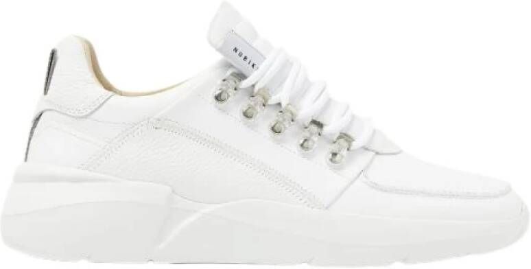 Nubikk Moderne Stijlvolle Sneaker met Luxe Details White Heren