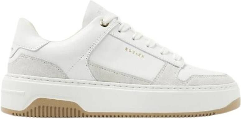 Nubikk Moderne Witte Sneaker met Tijdloos Ontwerp White Dames