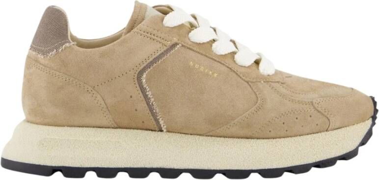 NUBIKK Lage Sneakers Dames Rose Nomad Fur Maat: 37 Materiaal: Suède Kleur: Beige