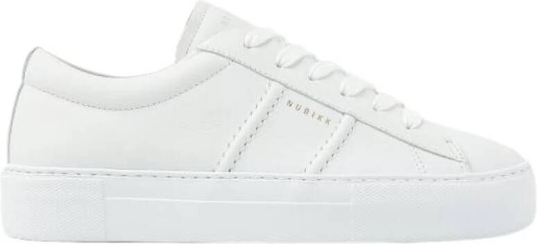 NUBIKK Lage Sneakers Dames Jolie Morris Maat: 39 Materiaal: Leer Kleur: Wit