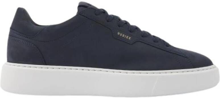 Nubikk Stijlvolle Navy Blauwe Chunky Sneakers Blue Heren