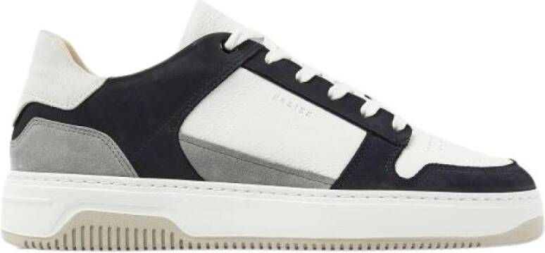 NUBIKK Lage Sneakers Heren Basket Court Heren Maat: 40 Materiaal: Nubuck Kleur: Wit