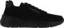 NUBIKK Lage Sneakers Heren Roque Road Wave Maat: 42 Materiaal: Nubuck Kleur: Zwart - Thumbnail 2