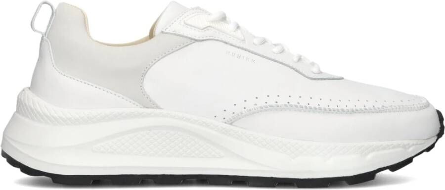 Nubikk Witte lage sneakers Oberon Reese White Heren