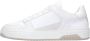 NUBIKK Lage Sneakers Heren Basket Court Heren Maat: 40 Materiaal: Leer Kleur: Wit - Thumbnail 1